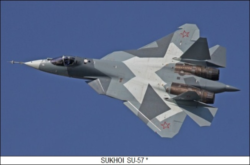 Sukhoi Su 57 سومین جنگنده از بهترینها