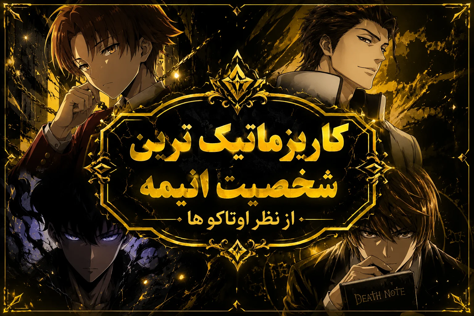 کاریزماتیک ترین شخصیت انیمه 🔥🗿